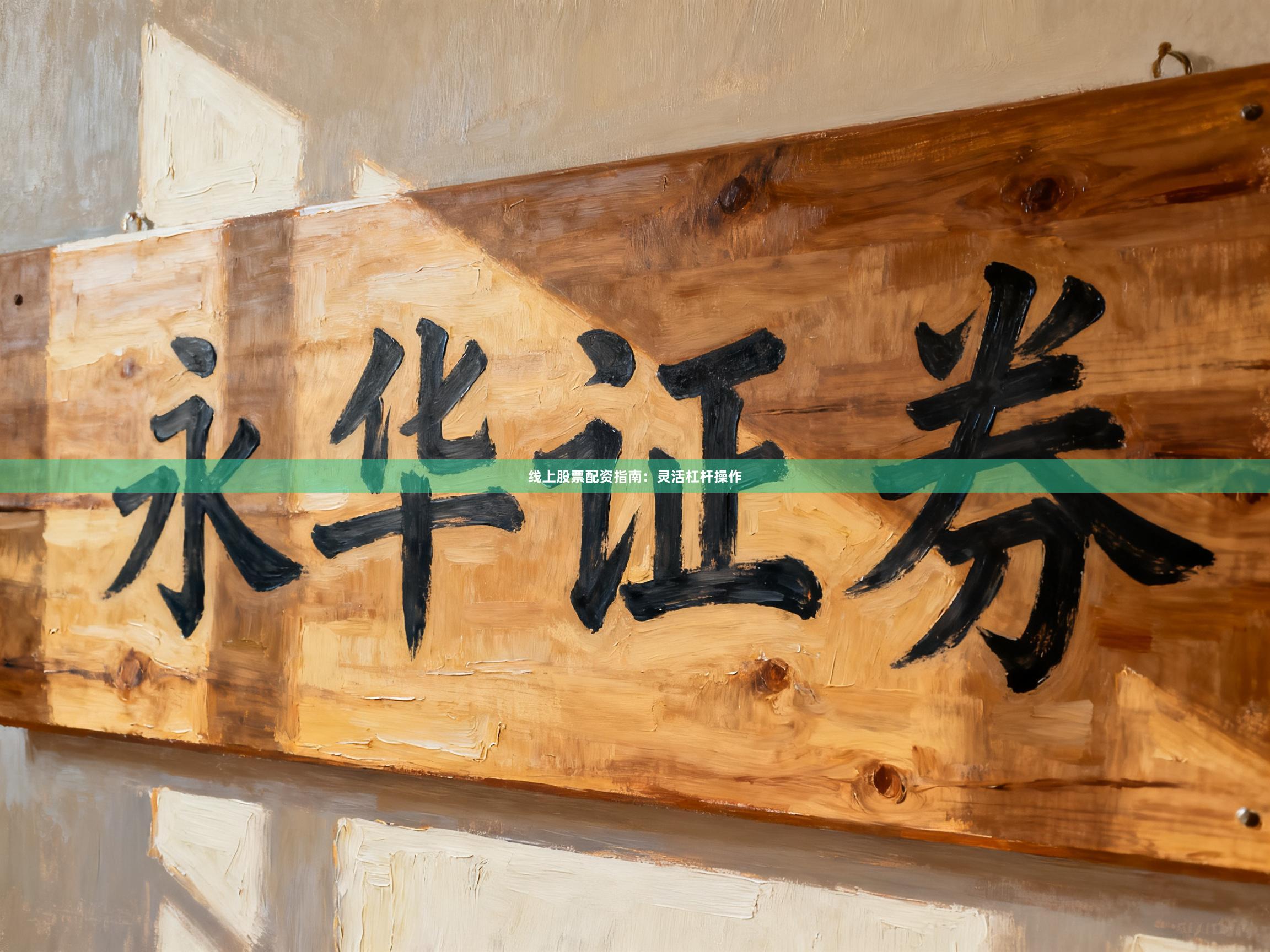 线上股票配资指南：灵活杠杆操作